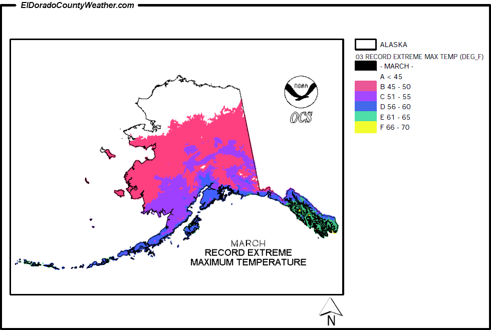 Alaska Annual Record Extreme Maximum Temperature